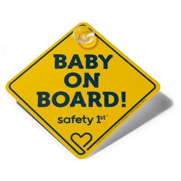 Safety 1st &#34;Baby On Board&#34; Sign Safety 1st