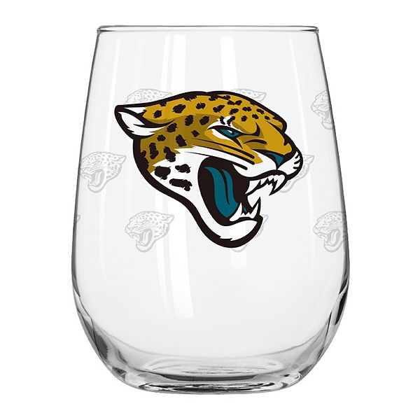 Стеклянный бокал Jacksonville Jaguars с сатиновой гравировкой, 480 мл Logo Brand