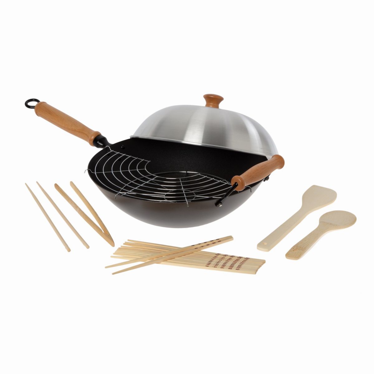 Joyce Chen 14-in. Excalibur Wok Set JOYCE CHEN