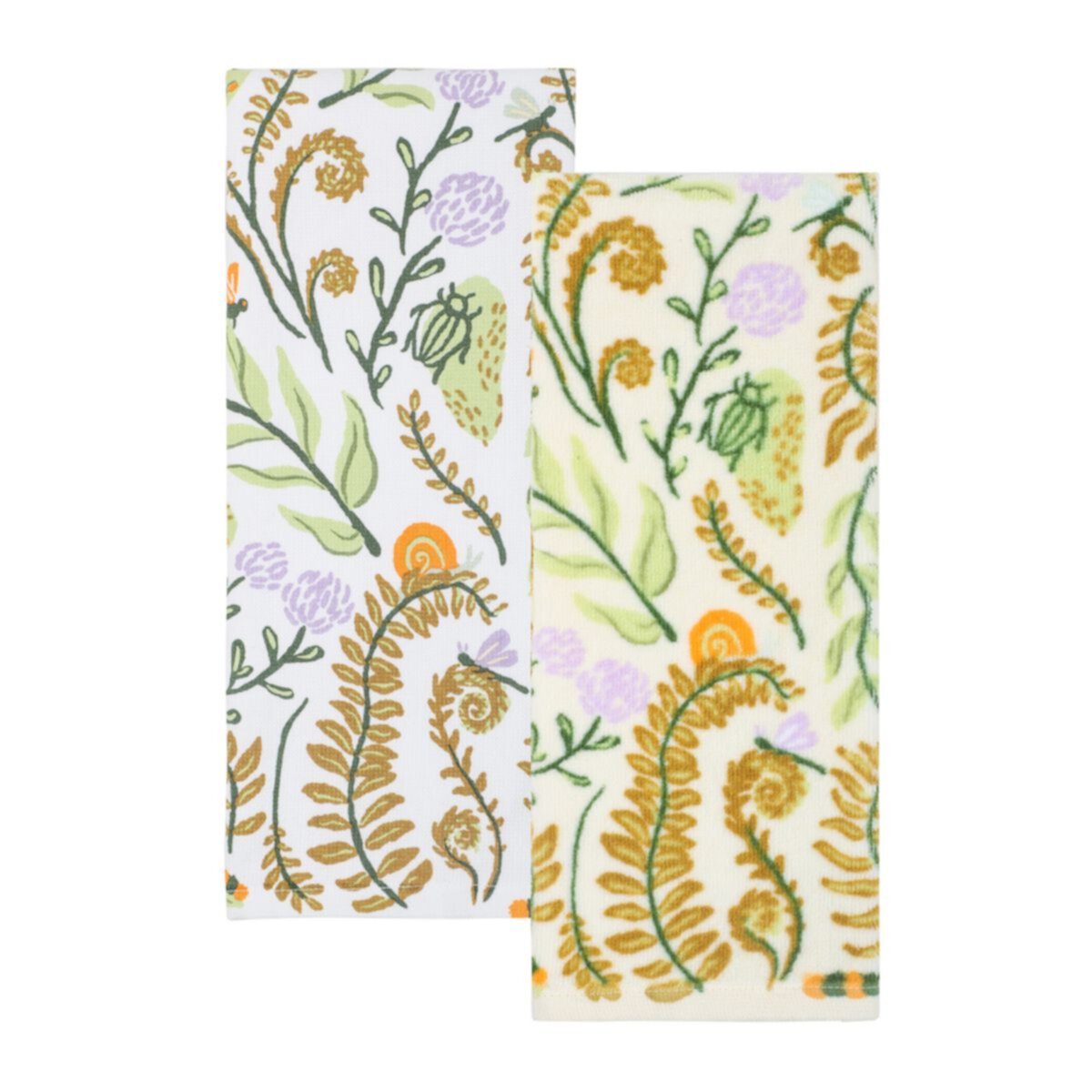 Celebrate Together™ Fall Botanical Print 2-Pack Terry Kitchen Towels Celebrate Together