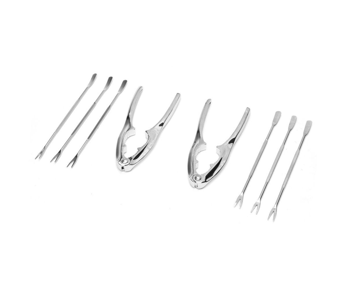 Nantucket Seafood - Seafood Tool Set Silver Nantucket Seafood