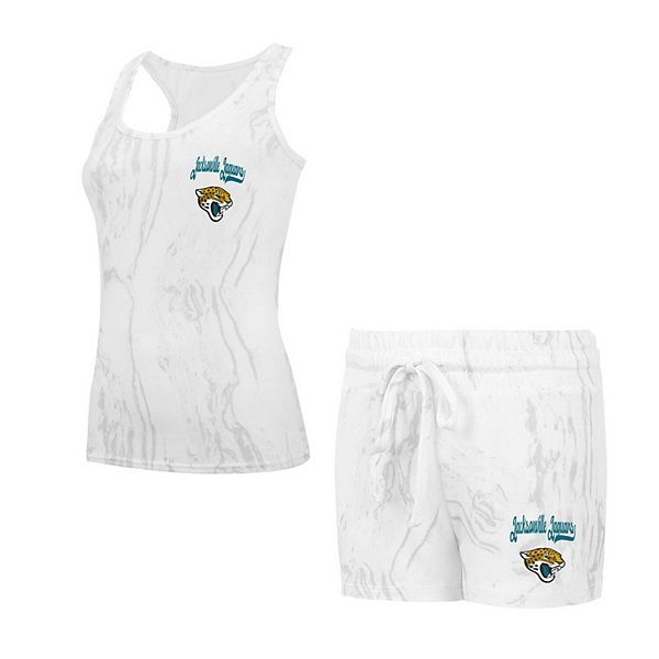 Эластичный комплект для сна из топа и шорт с поясом Jacksonville Jaguars от Concepts Sport Unbranded