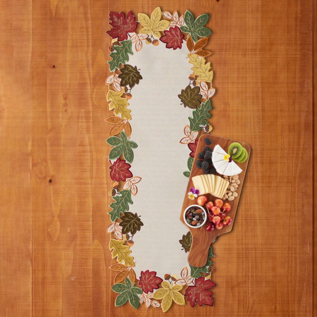 Celebrate Together™ Fall Autumn Leaves Cutout Table Runner Celebrate Together