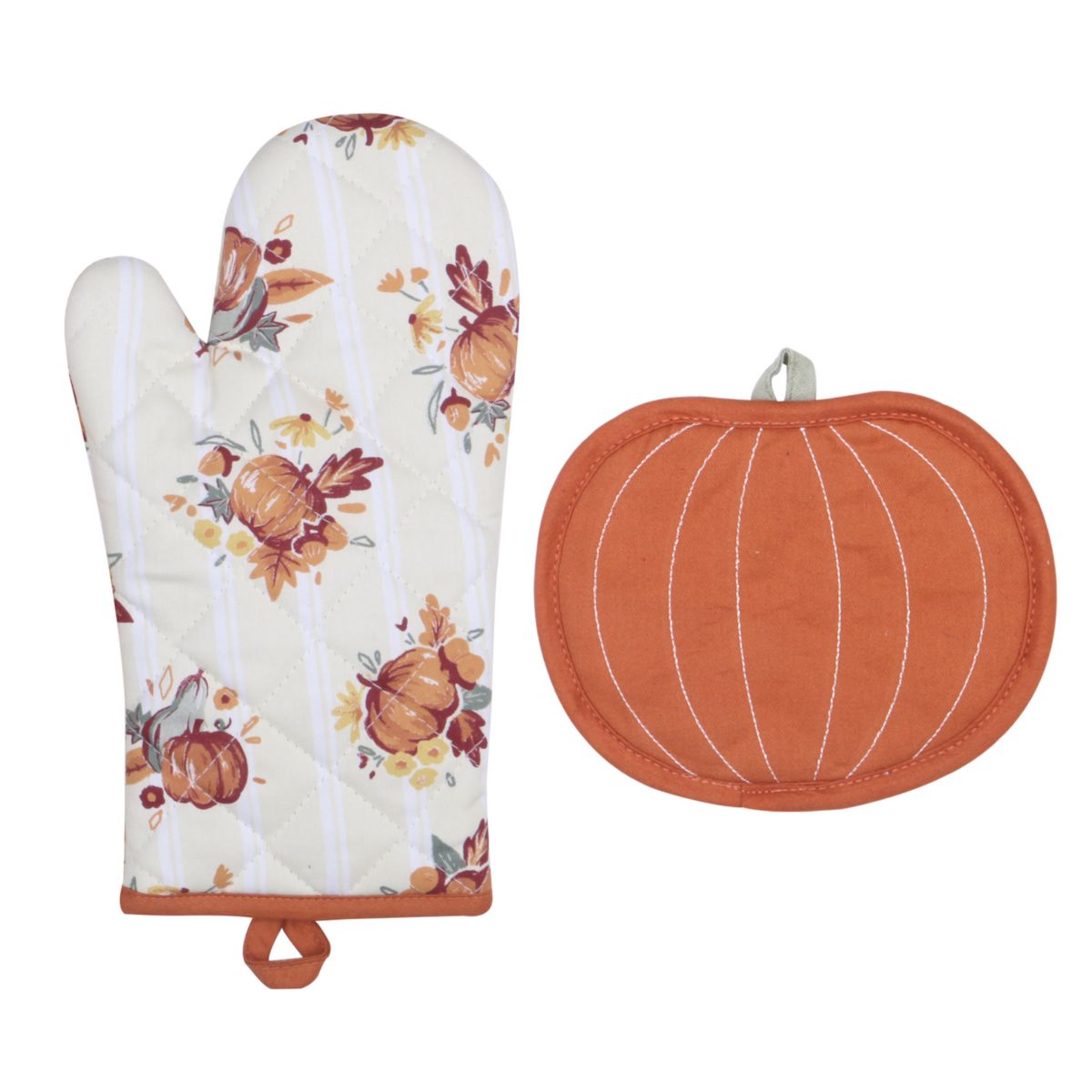 Celebrate Together™ Fall 2-pc. Pumpkin Oven Mitt & Pot Holder Set Celebrate Together