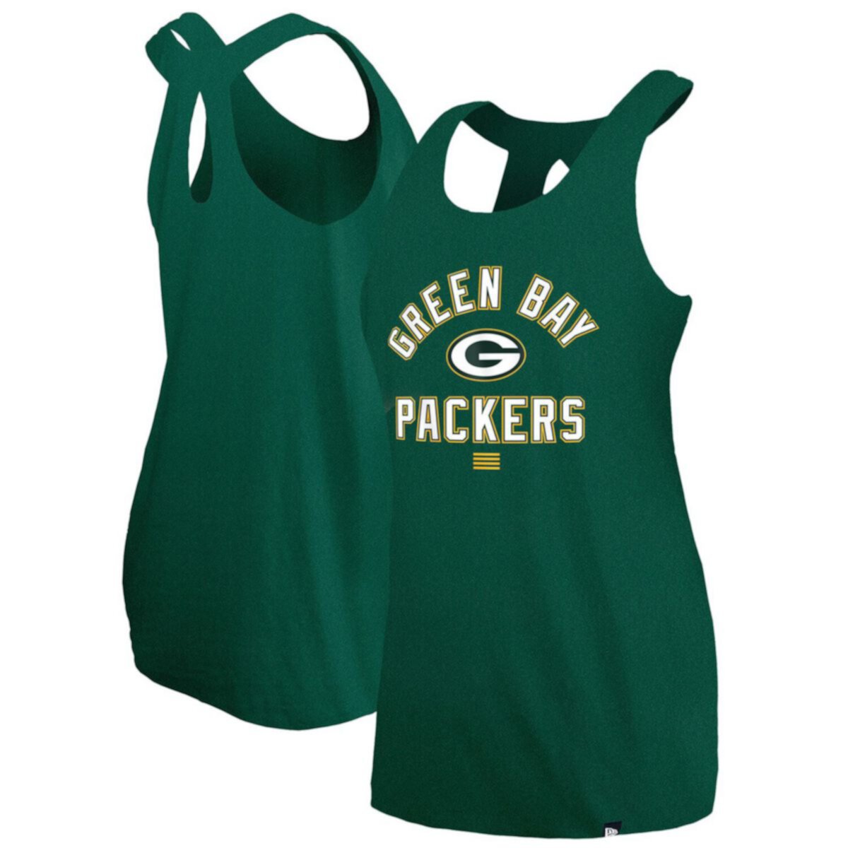 Женская Футболка New Era Green Bay Packers 2024 NFL Training Camp New Era