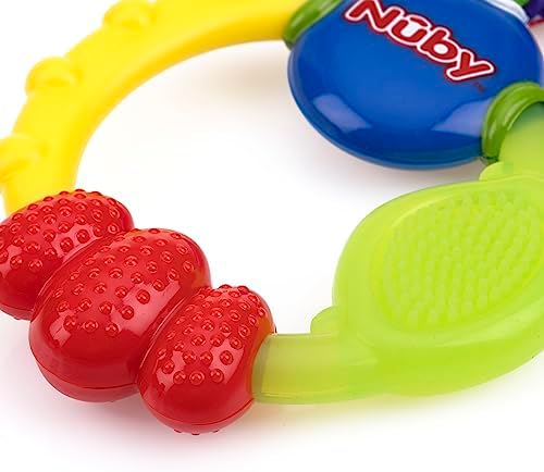 Прорезыватель NUBY Wacky Teething Ring Nuby