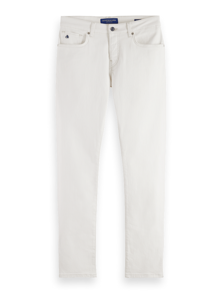 Джинсы Ralston Regular Slim от Scotch & Soda, белые, с добавлением эластана Scotch & Soda