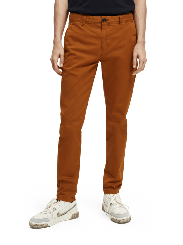 Чиносы The Mott суперузкого кроя из органического хлопка, средней посадки Scotch & Soda