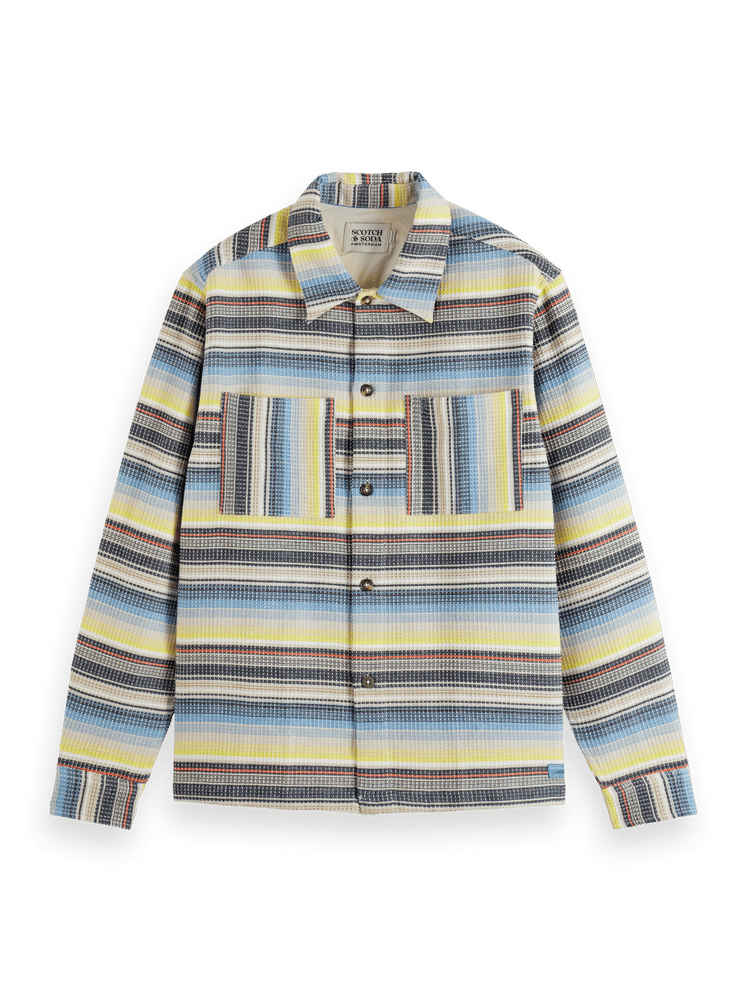 Мужская Повседневная рубашка Scotch & Soda Striped Scotch & Soda