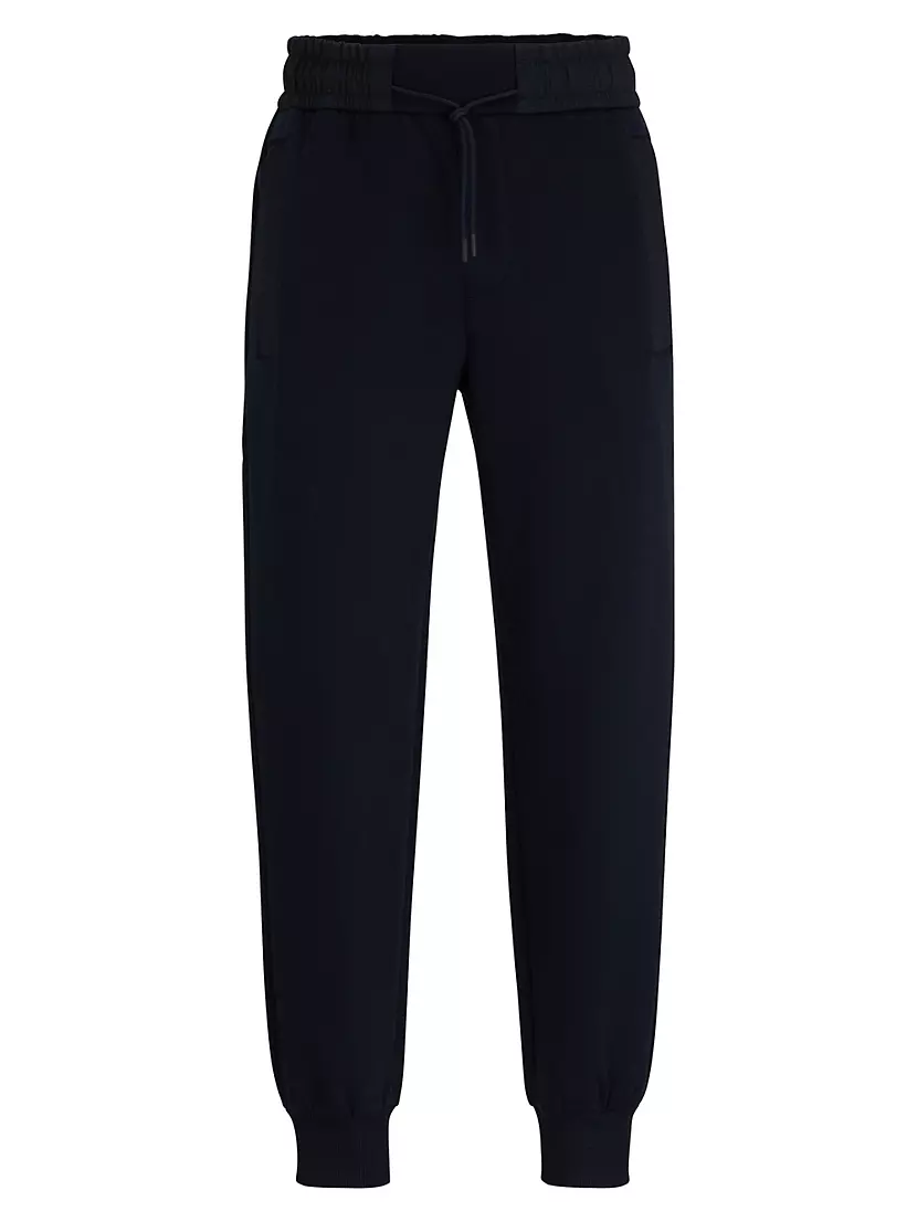 Мужские Джоггеры BOSS Tracksuit Bottoms with Mesh Trims BOSS