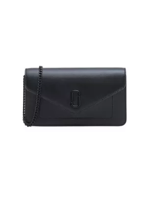 Longshot Leather Chain Wallet Marc Jacobs