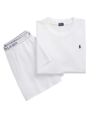 Club Terry 2-Piece T-Shirt & Shorts Set Polo Ralph Lauren