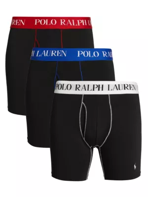 Мужские Трусы Polo Ralph Lauren Набор из 3-х штук Polo Ralph Lauren