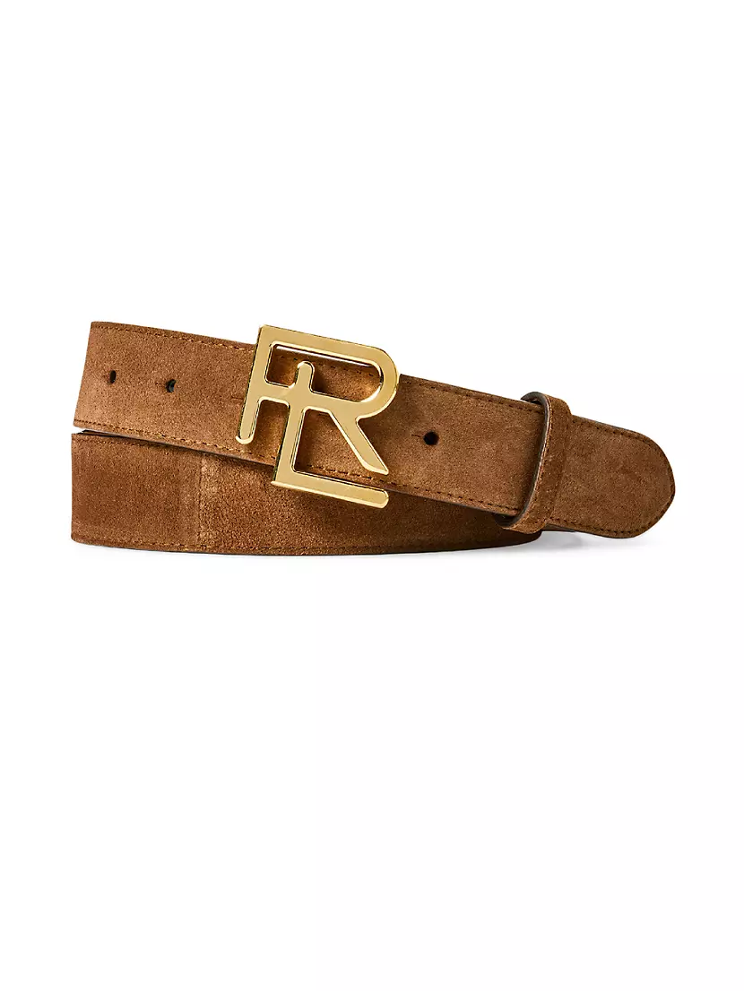 Ремень Ralph Lauren Suede Logo Belt Ralph Lauren