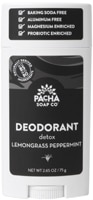 Deodorant Lemongrass Peppermint -- 2.65 oz Pacha Soap Co