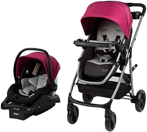 Safety 1st Grow and Go Flex 8-in-1 Travel System, Orchid Bloom Safety 1st