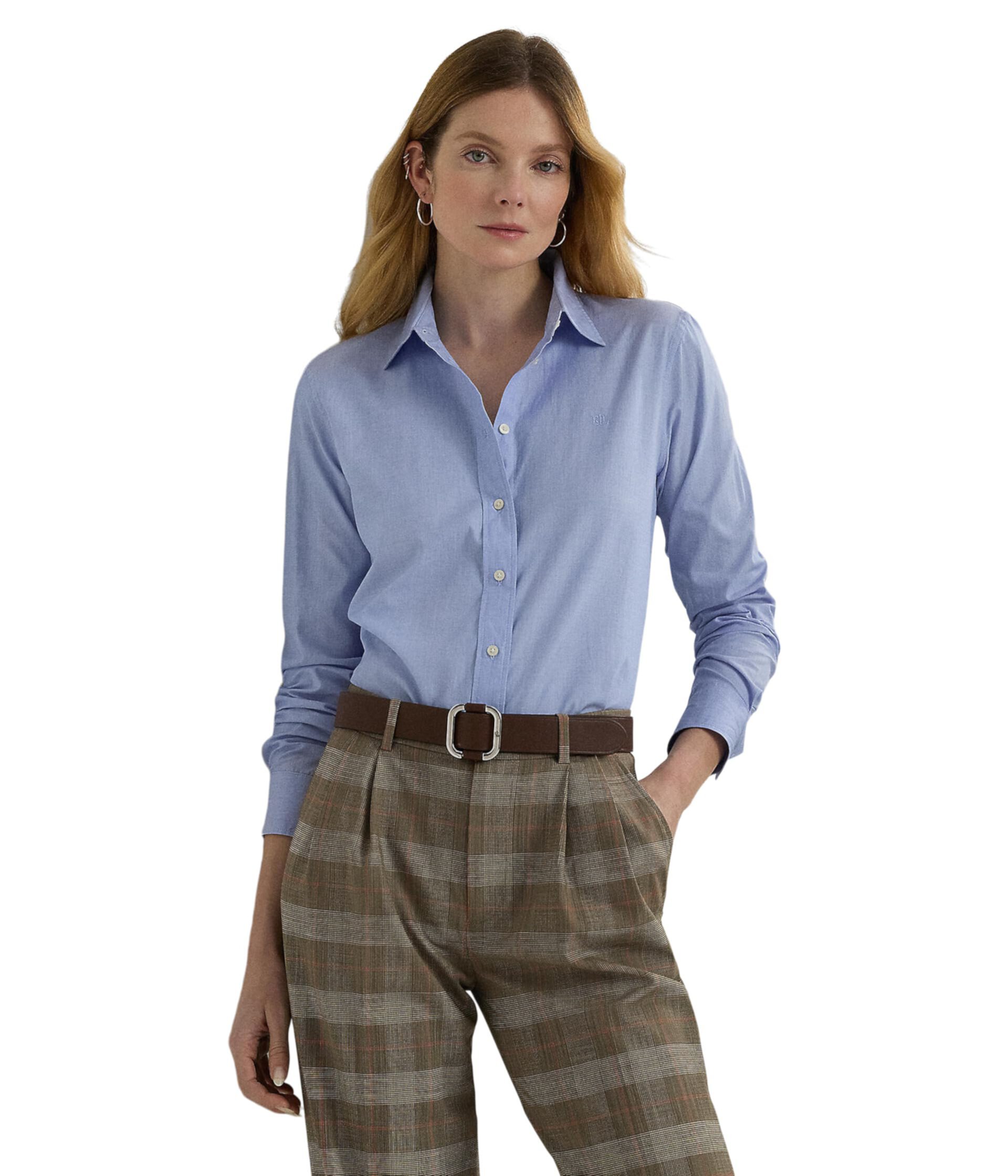 Женская Повседневная рубашка LAUREN Ralph Lauren Classic Fit LAUREN Ralph Lauren