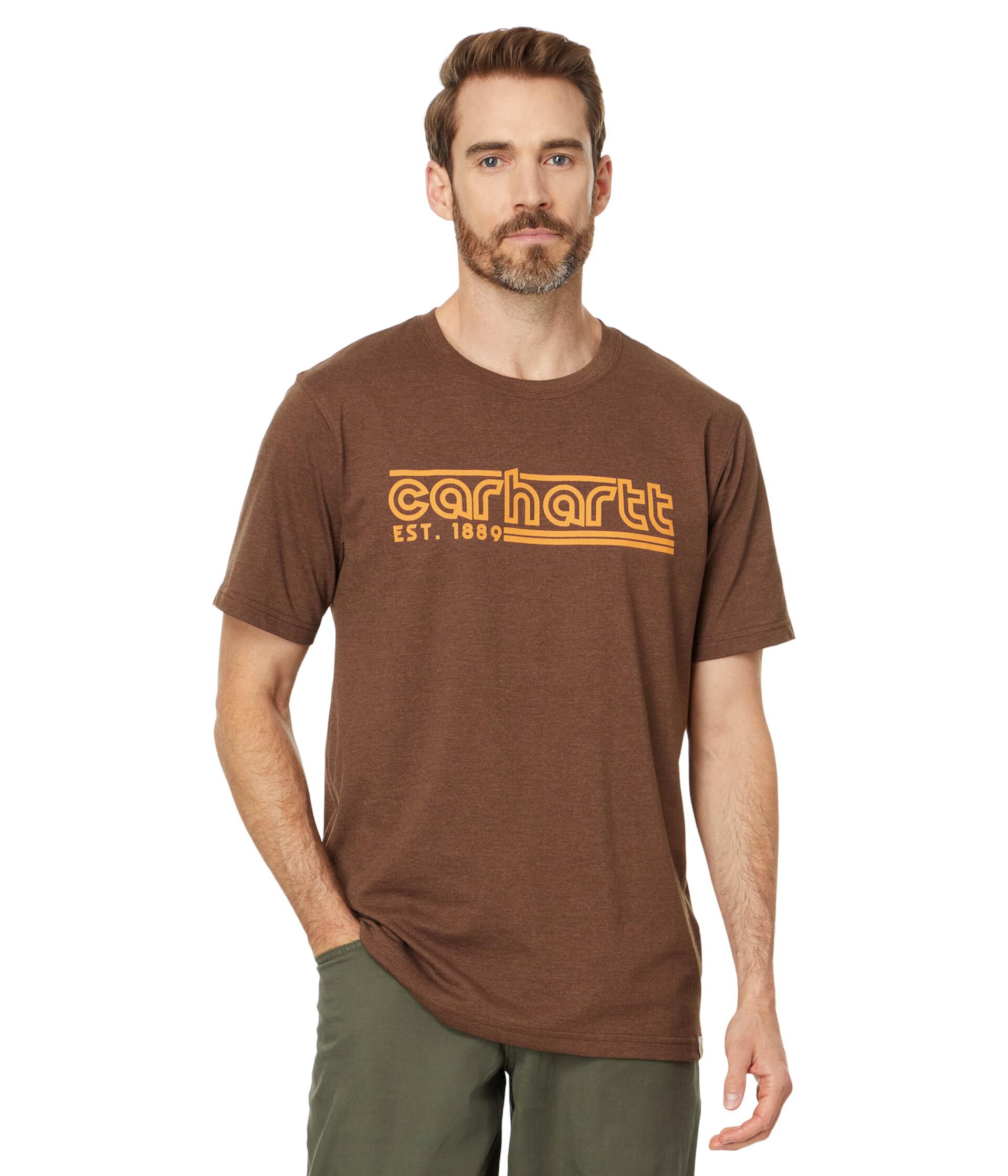 Мужская Футболка Carhartt Relaxed Fit Lightweight Carhartt