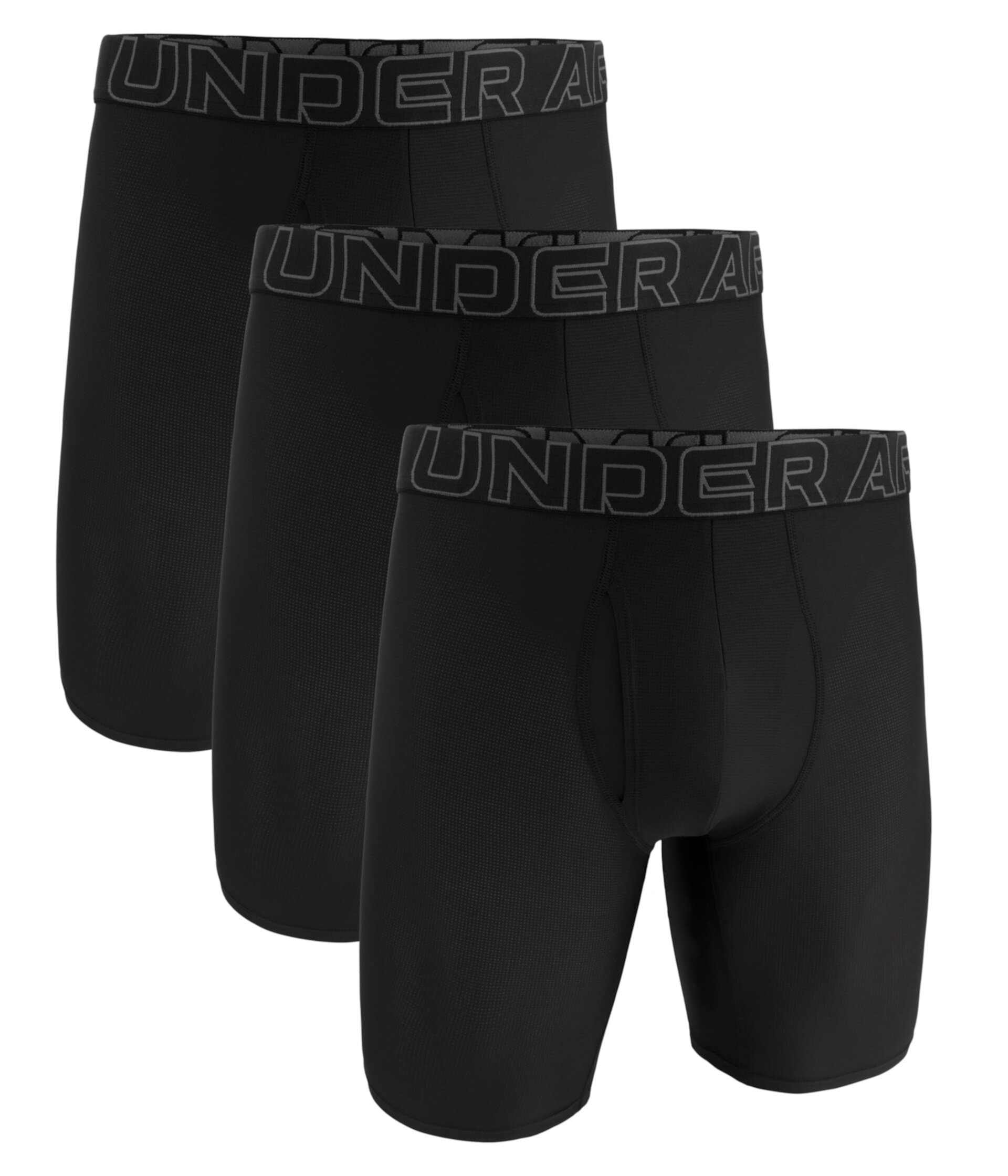 Мужские Трусы Under Armour 3-Pack Performance Tech Mesh Solid Under Armour