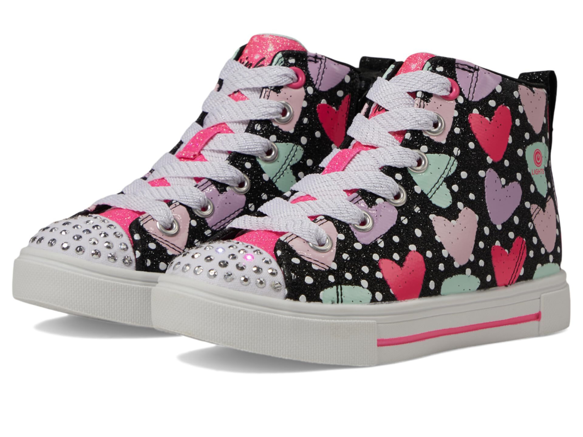 Кроссовки SKECHERS KIDS Twinkle Sparks с высоким верхом и круглым носком Skechers Kids