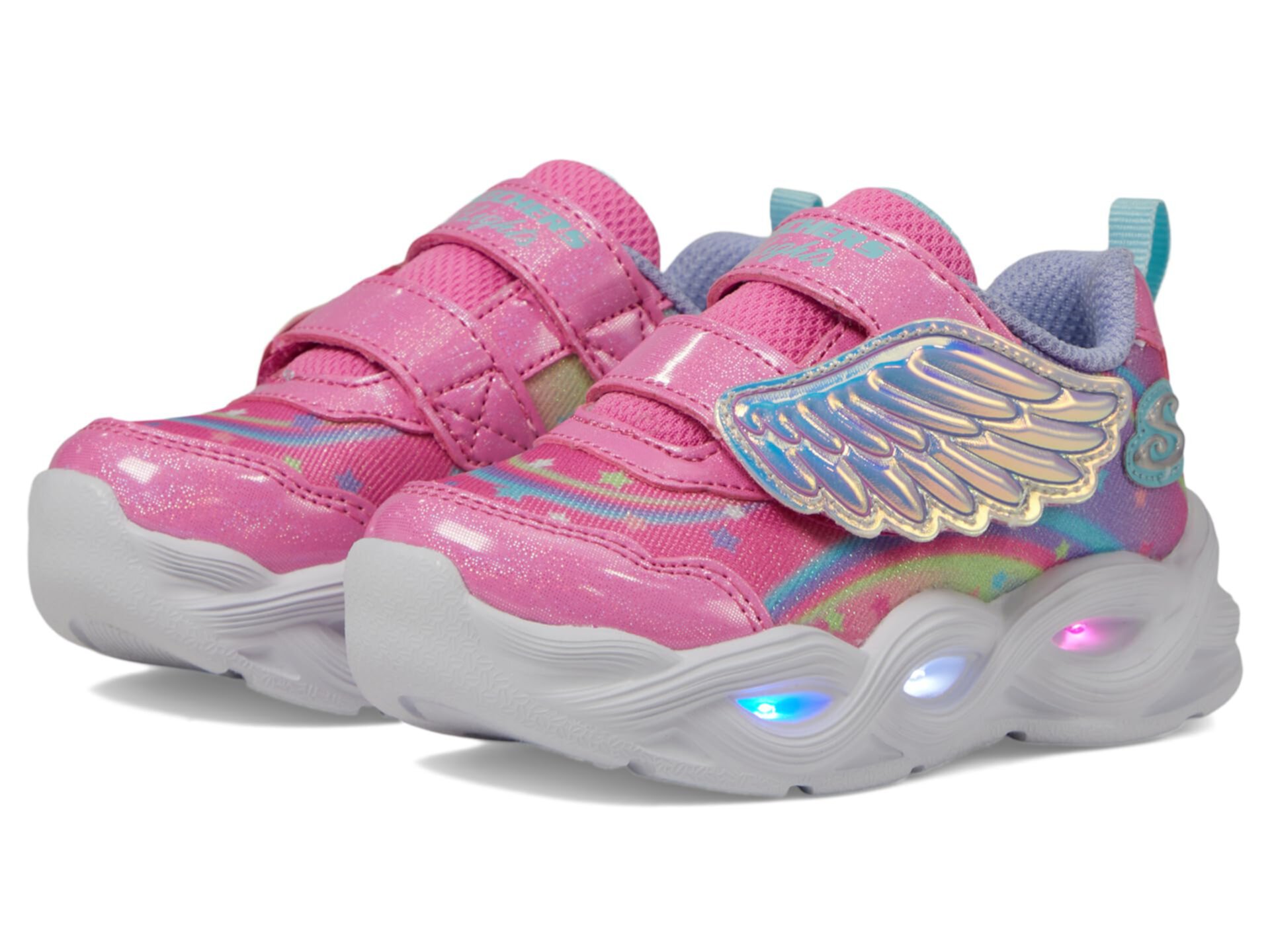 Кроссовки SKECHERS KIDS Twisty Glow - Wing Whisper 303718N со светодиодной подсветкой и отличной амортизацией Skechers Kids