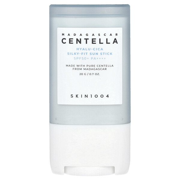 Madagascar Centella, Hyalu-Cica Silky-Fit Sun Stick, SPF50+ PA++++, 0.7 oz (Унции) (20 g) SKIN1004