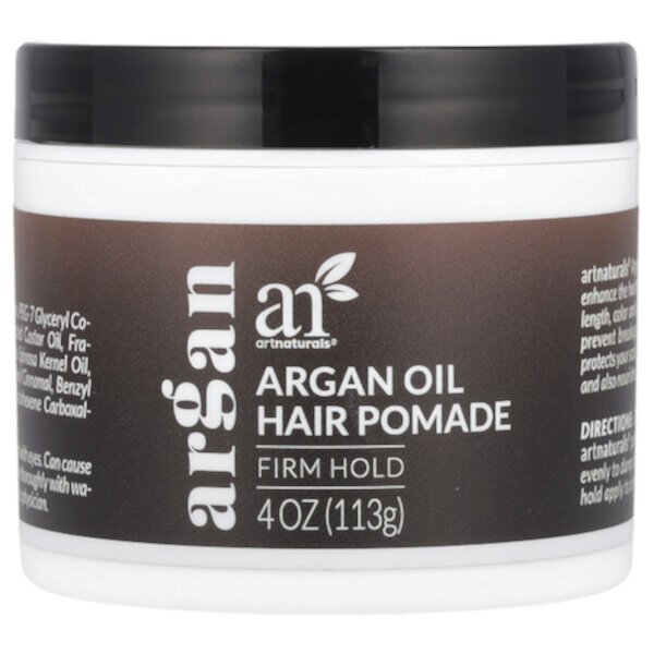 Argan Oil Hair Pomade, Firm Hold , 4 oz (113 g) Artnaturals