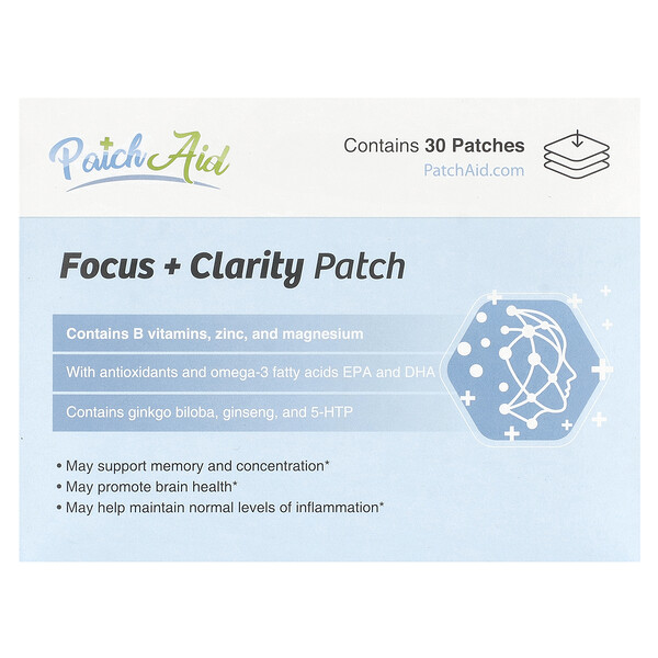 Focus + Clarity Patch , 30 Patches PatchAid