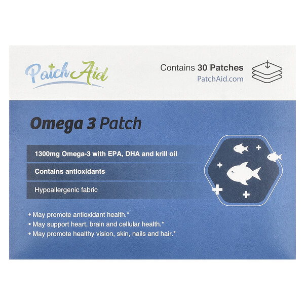 Omega 3 Patch , 30 Patches PatchAid