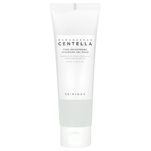 Madagascar Centella, Tone Brightening Cleansing Gel Foam, 4.22 fl oz (125 ml) SKIN1004