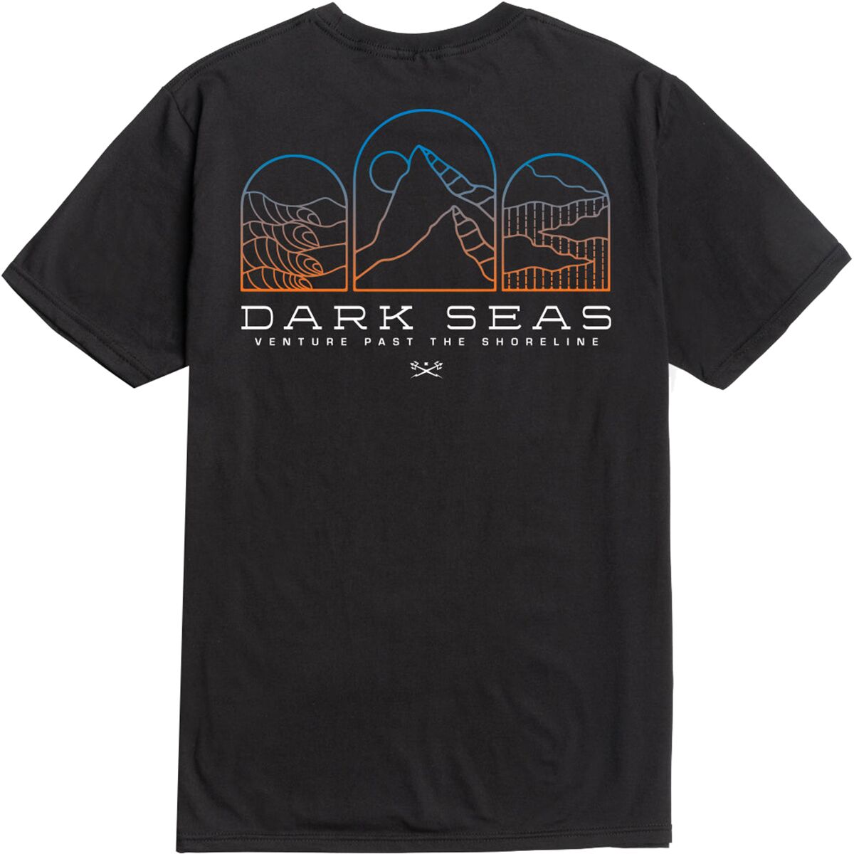 Summit Midweight T-Shirt Dark Seas