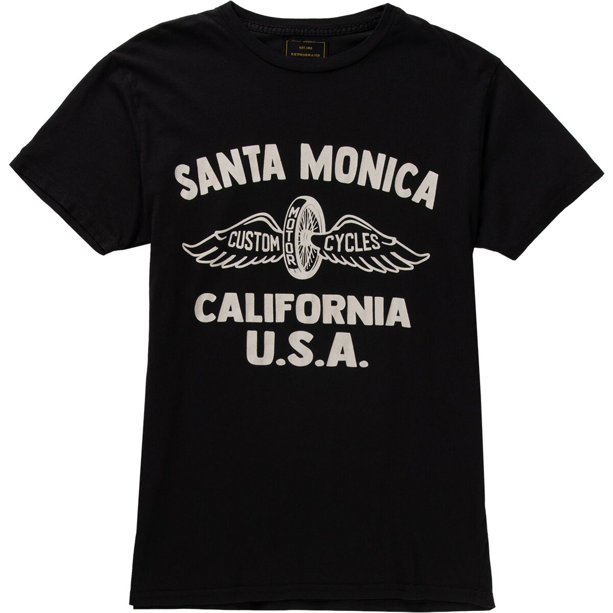 Унисекс Футболка Original Retro Brand Santa Monica Motor Wings Original Retro Brand