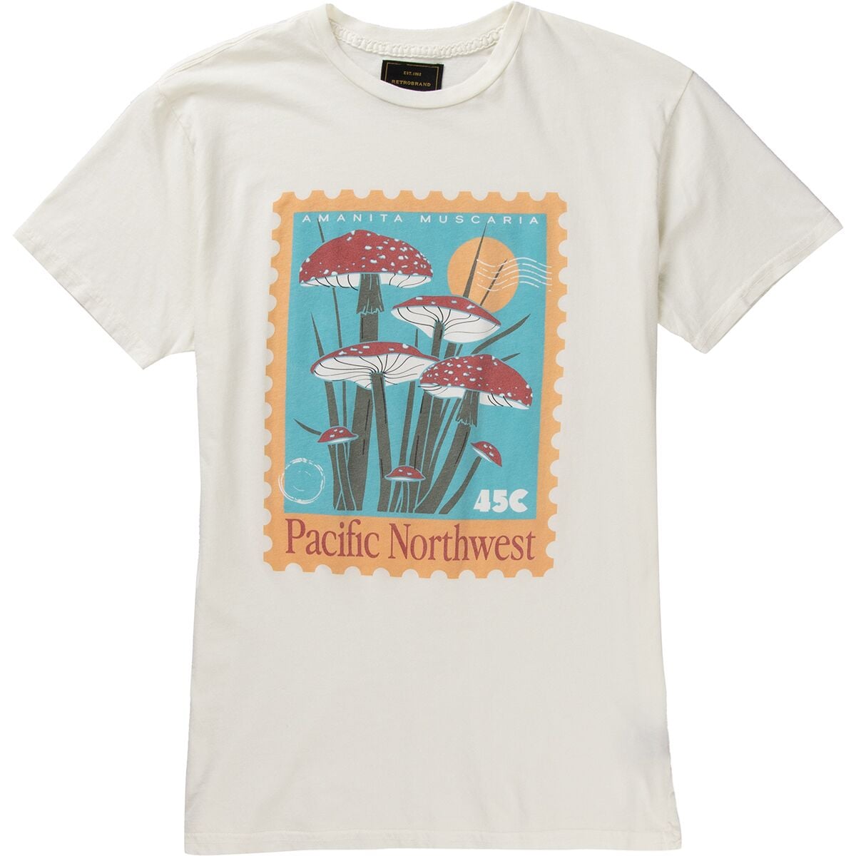 Унисекс Футболка Original Retro Brand Pacific NW Original Retro Brand