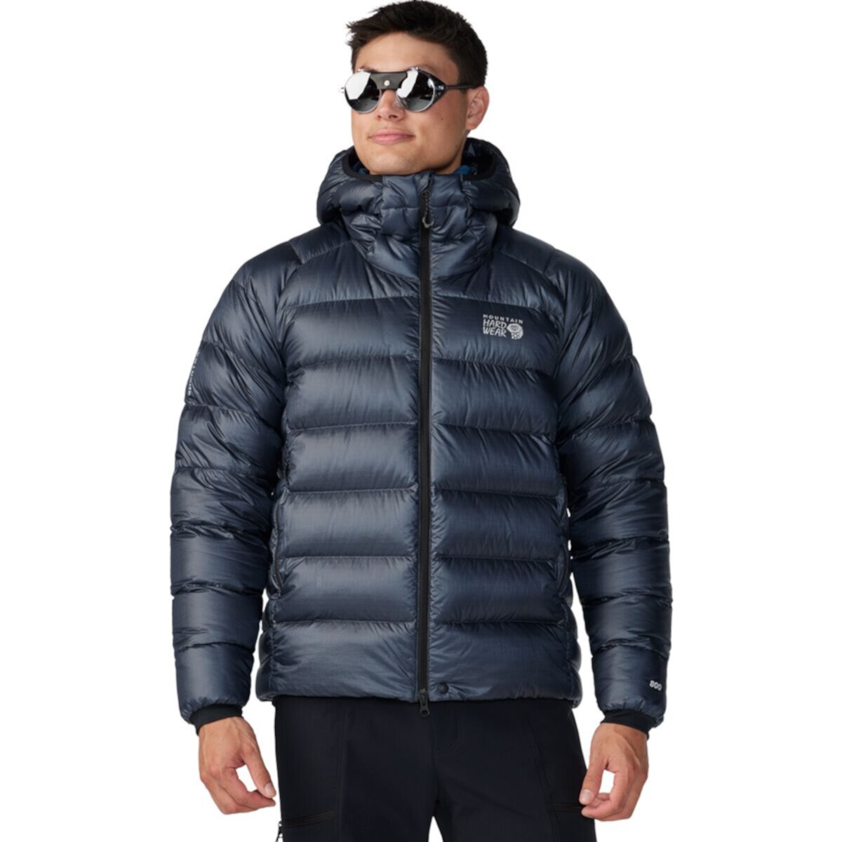 Куртка с капюшоном Mountain Hardwear Phantom Alpine из пуха 800-fill, водоотталкивающая Mountain Hardwear