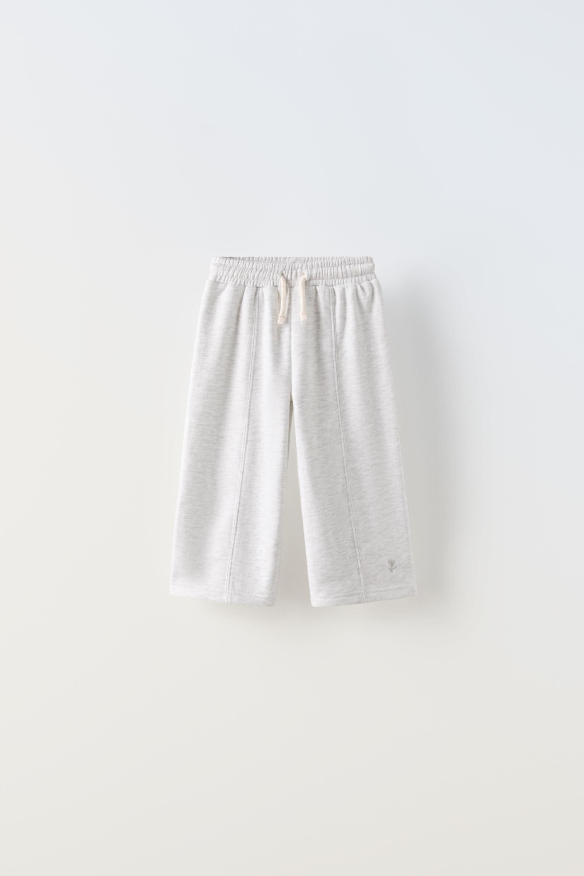 EMBROIDERED CULOTTE PANTS ZARA