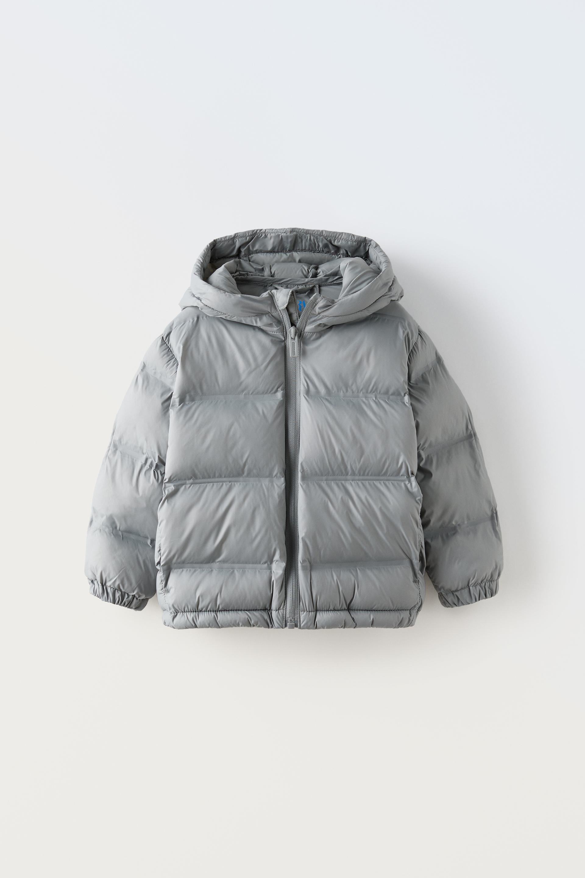 WATER REPELLENT HOODED QUILTED JACKET ZARA