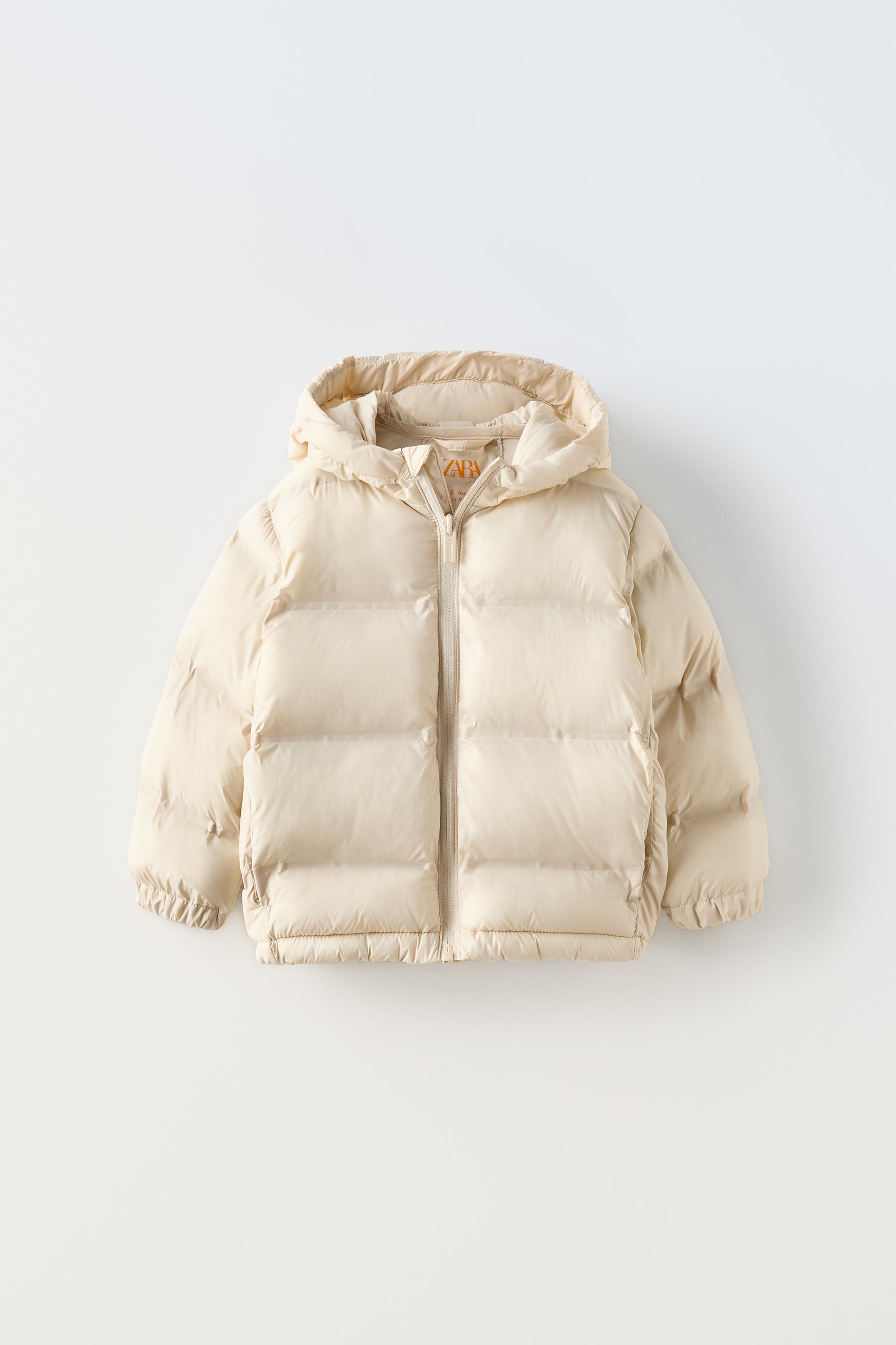 WATER REPELLENT HOODED QUILTED JACKET ZARA