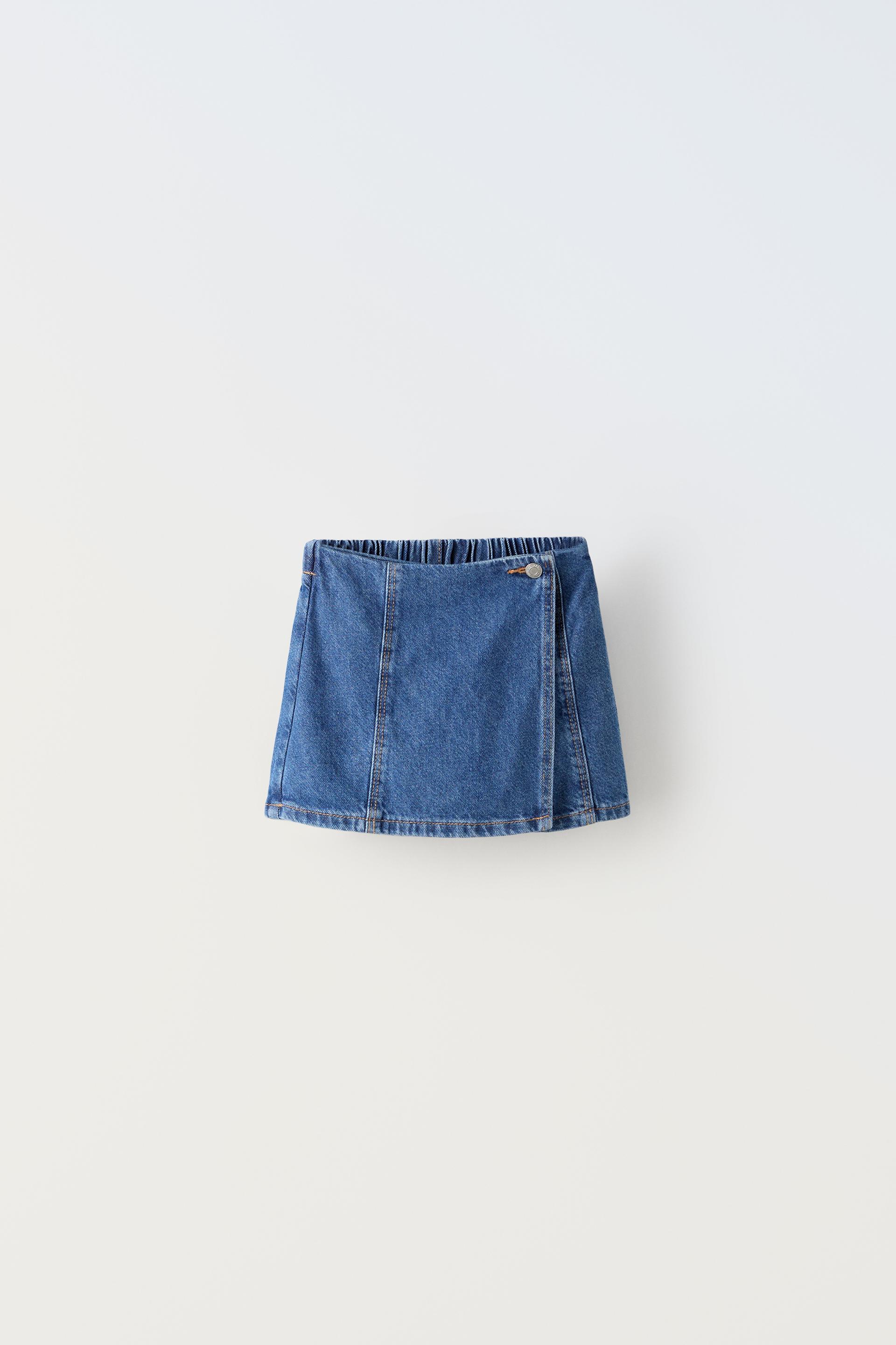 DENIM SKORT ZARA