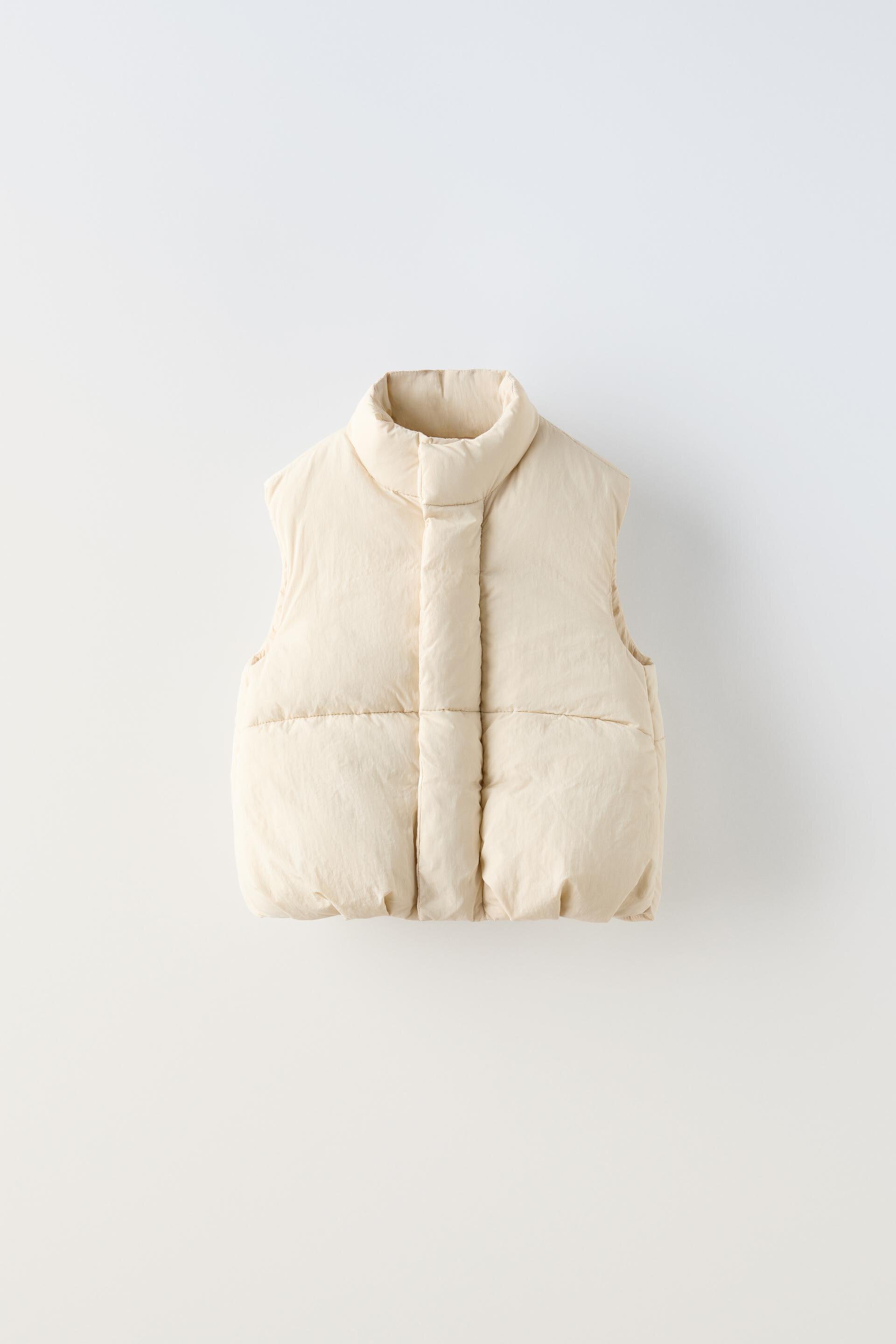 WATER REPELLENT PUFFER VEST ZARA