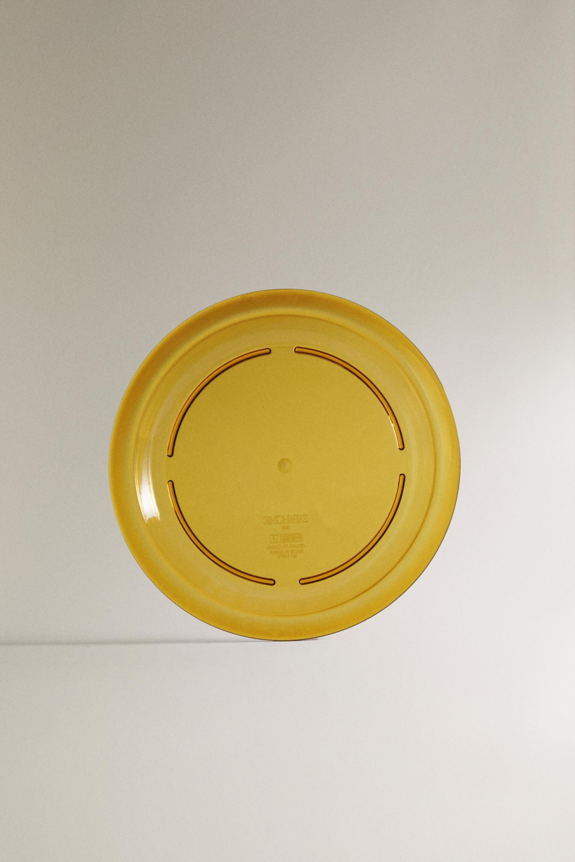 CHILDREN’S TRANSPARENT DINNER PLATE ZARA