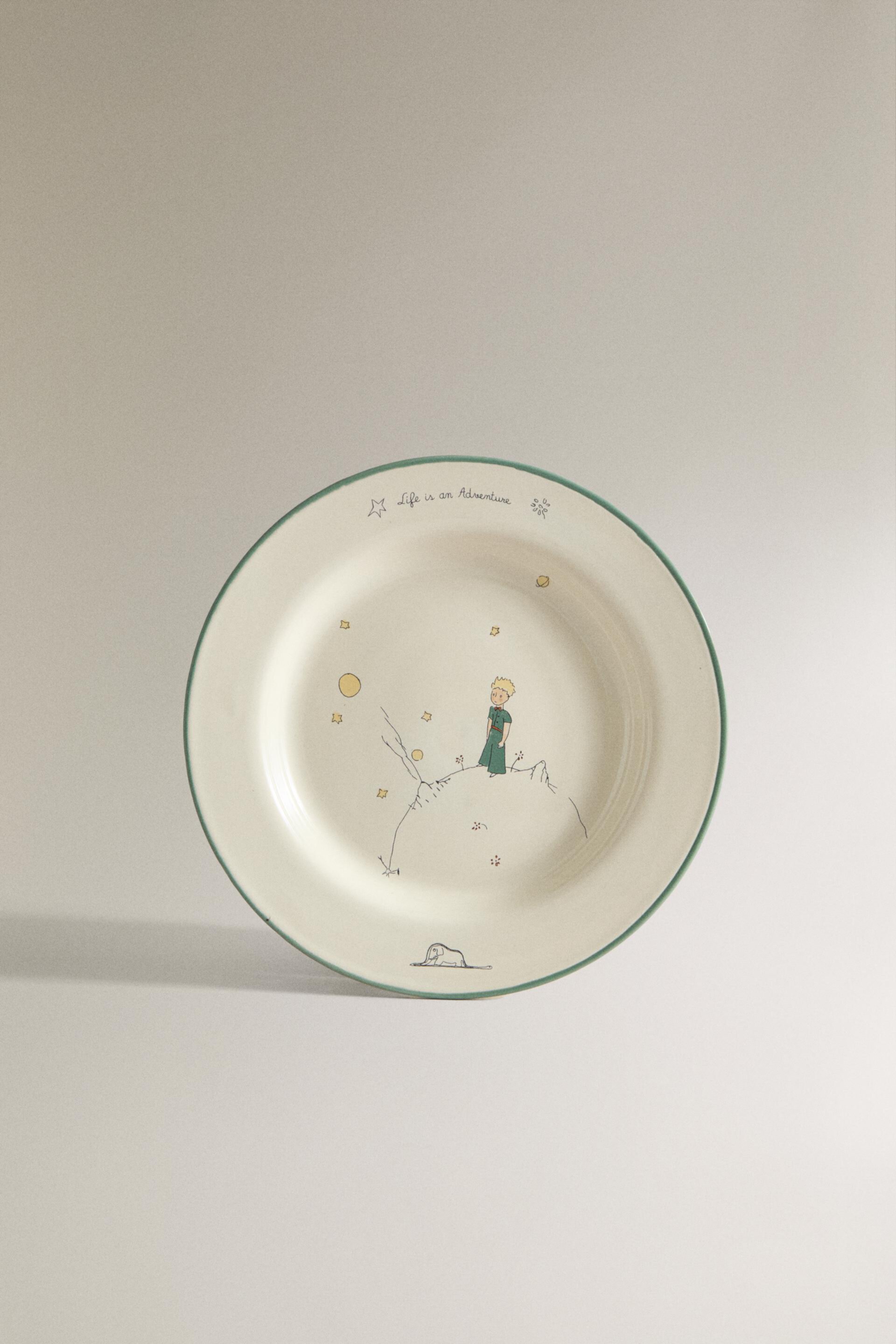 LE PETIT PRINCE CHILDREN'S CERAMIC PLATE ZARA