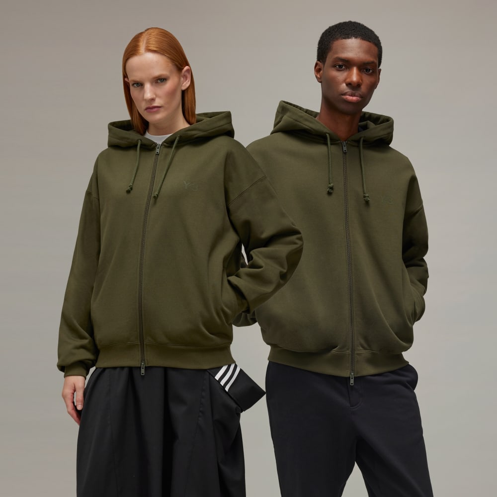 Женская Свитер adidas Y-3 Brushed Terry Zip Hoodie Adidas Y-3