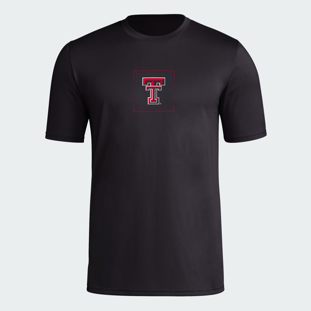 Мужская Футболка adidas performance Texas Tech Short Sleeve Pre-Game Adidas performance