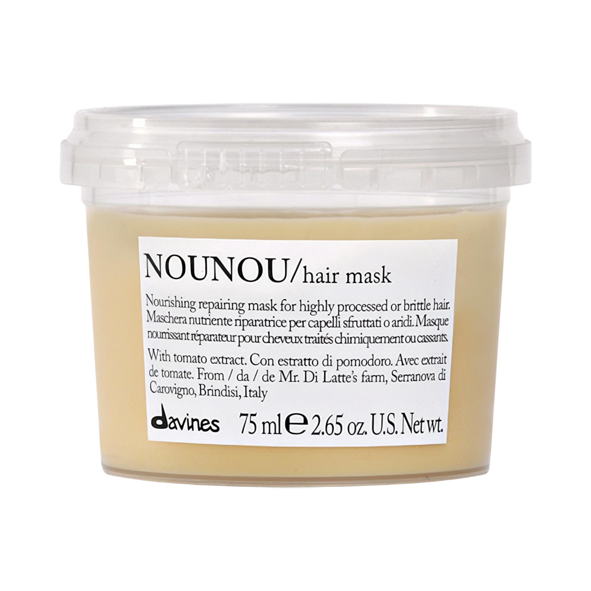 Mini NOUNOU Repair Hair Mask for Damaged Hair Davines