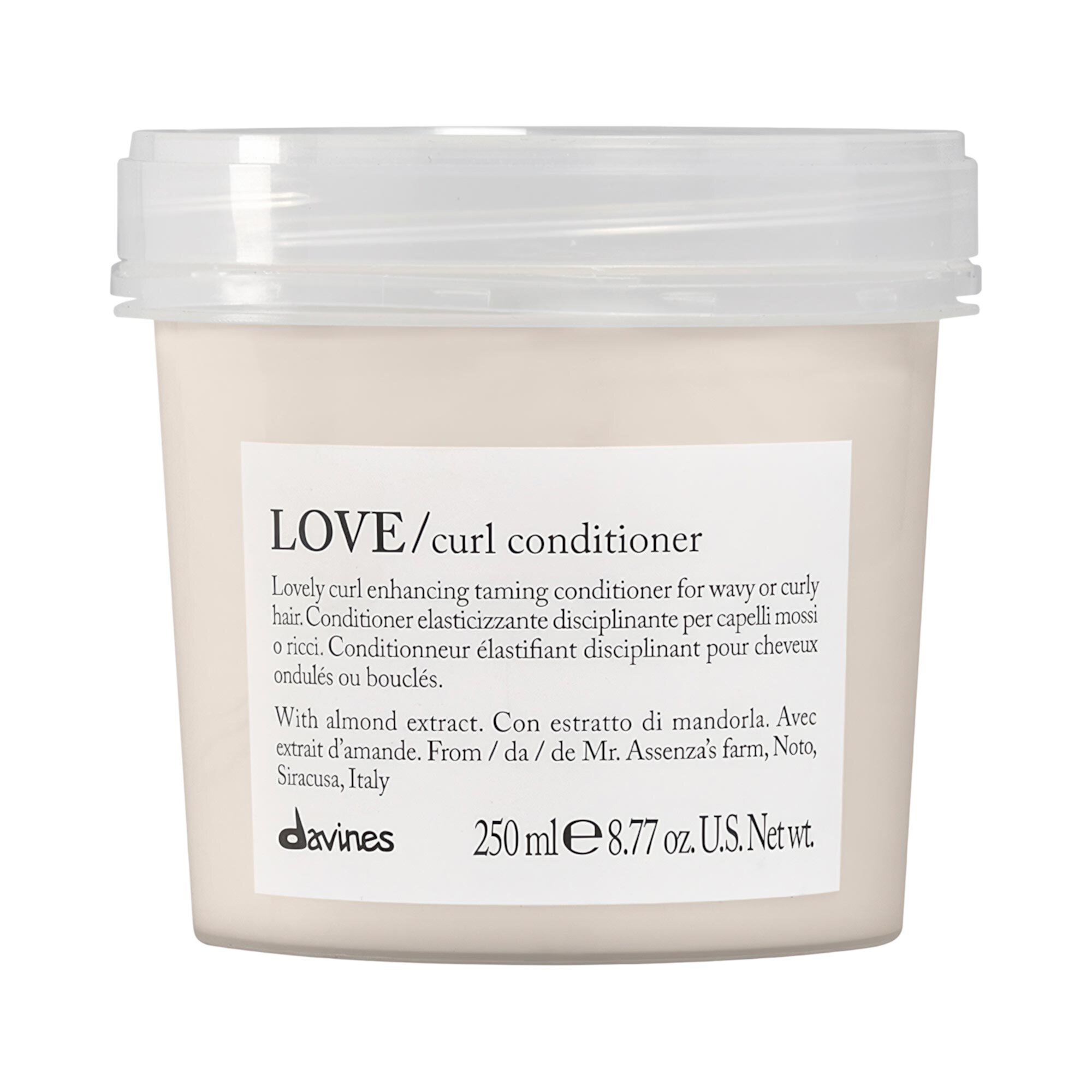 LOVE Curl Enhancing Conditioner for Curly Hair Davines