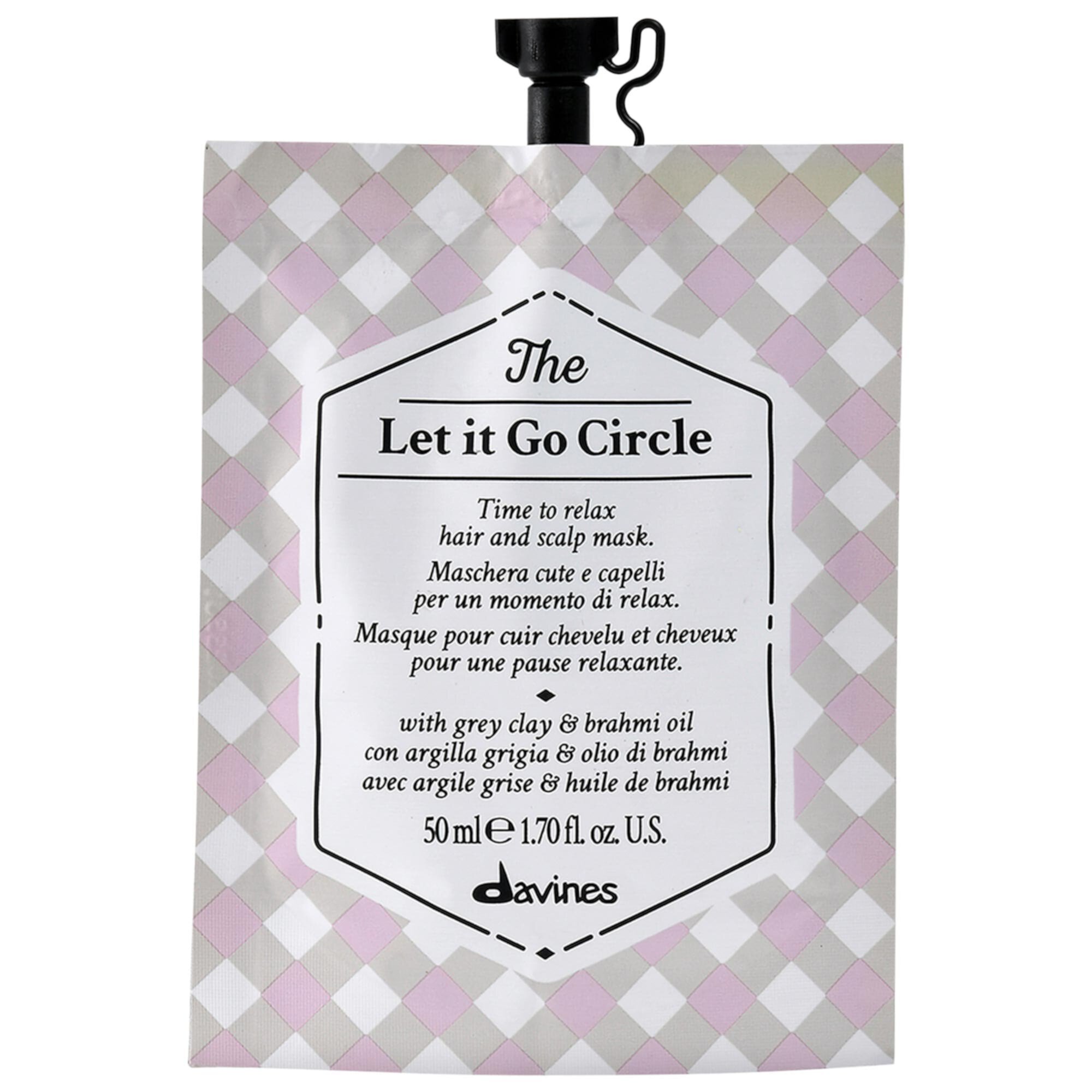 The Let It Go Circle Hair Mask for Relaxation & Hydration Davines