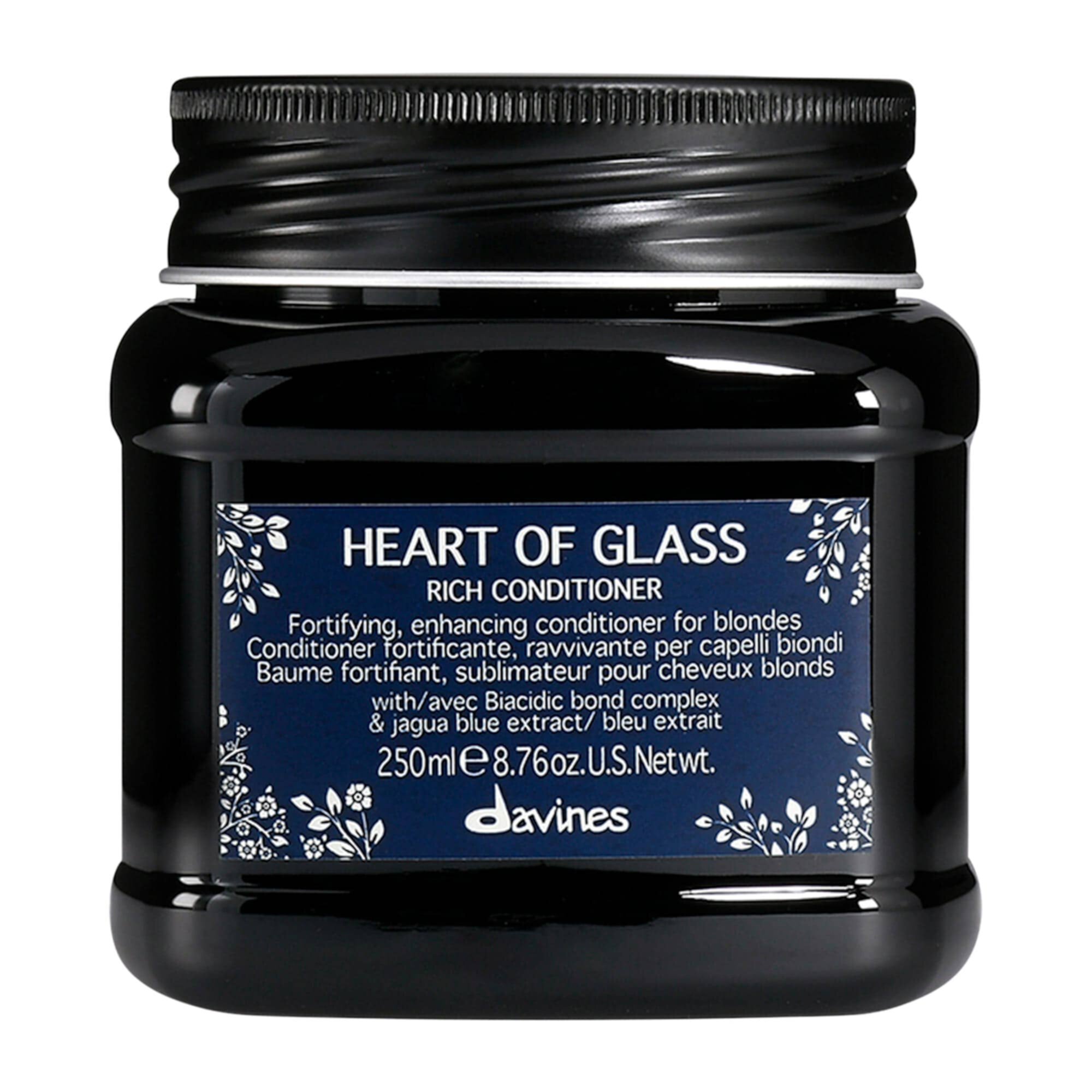 Heart of Glass Rich Conditioner for Blondes Davines