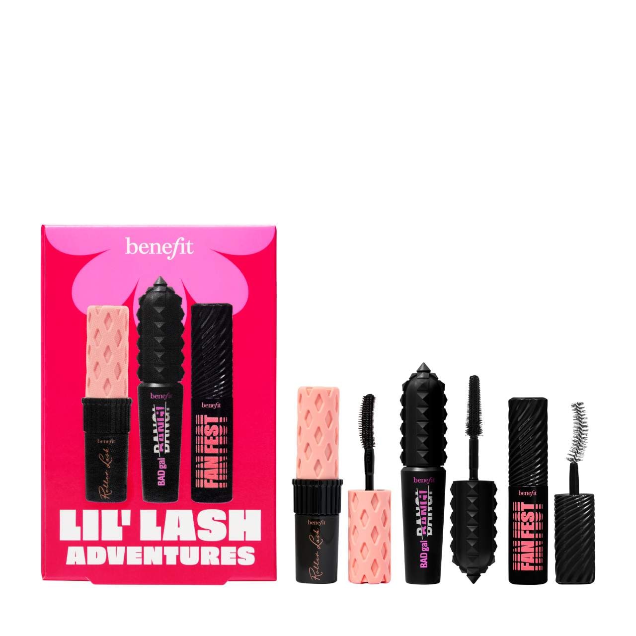 Lil’ Lash Adventures Mini Mascara Trio Benefit Cosmetics