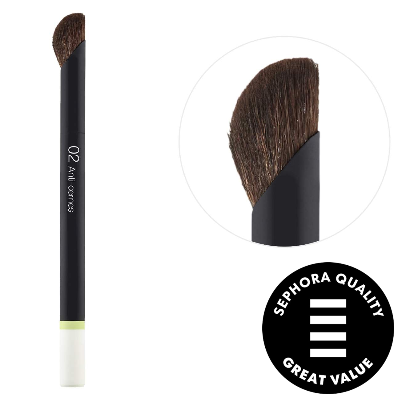 Кисть для консилера Essential Brush - 02 с синтетической щетиной для идеального нанесения Sephora Collection