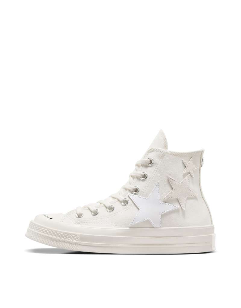 Converse Chuck 70 All Star sneakers in white with star details Converse